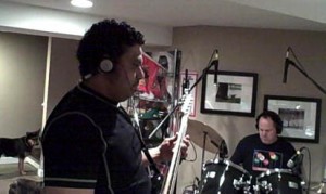 Mark and Buzz getting ready